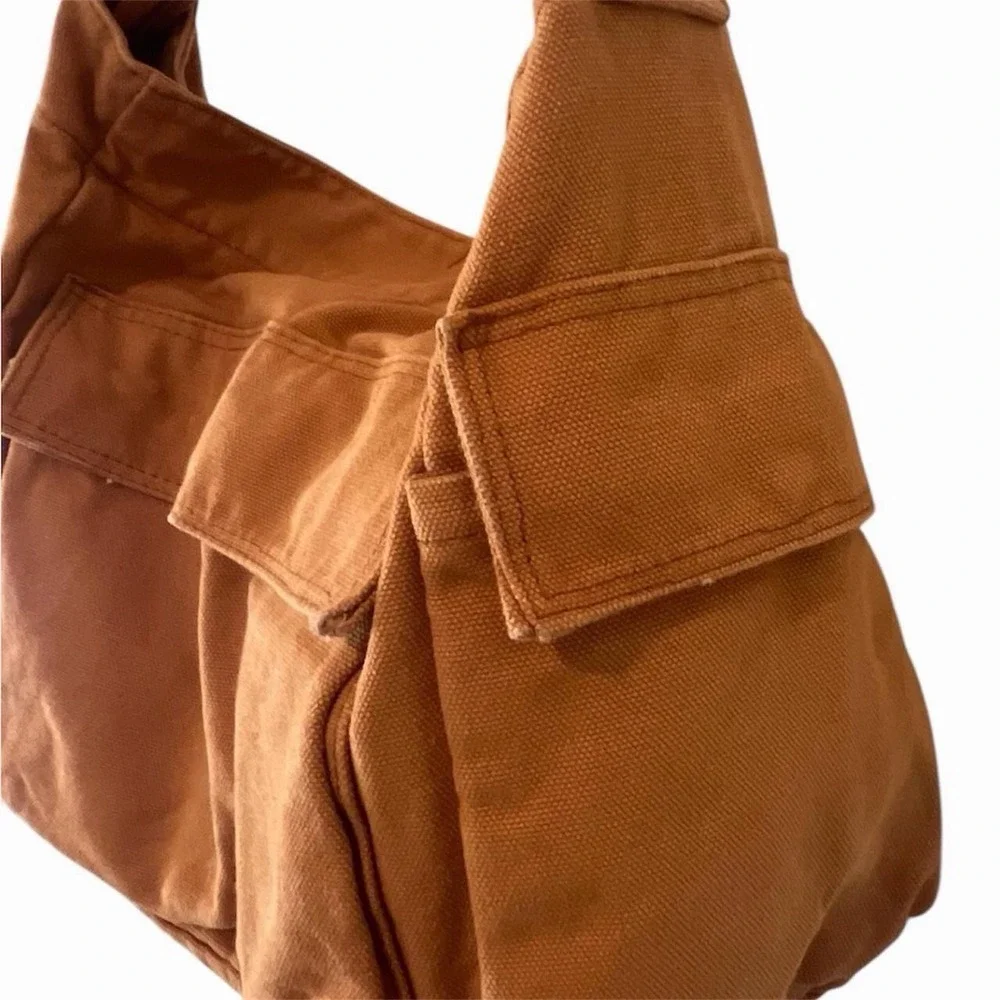 Unisex Vintage Canvas Crossbody Messenger Bag -New